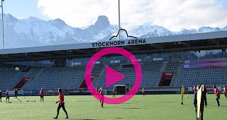 Der FC Thun bereitet sich derzeit auf die R&uuml;ckrunde vor.