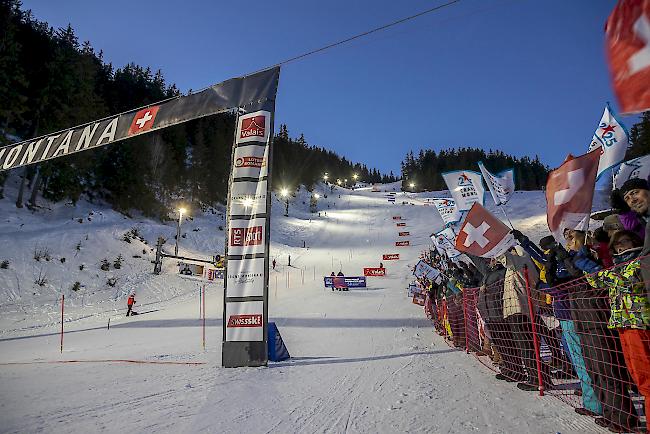 Das Budget für das Grossprojekt soll 77 Millionen betragen. (Bild: Nachtslalom Crans-Montana 2020)