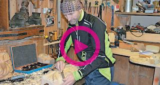 Heinrich Rieder bei seiner Arbeit.