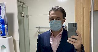 Schutzmassnahmen f&uuml;r den Alltag. Wer in Peking in der &Ouml;ffentlichkeit keine Gesichtsmaske tr&auml;gt, wird komisch angeschaut, sagt Patrick Zeiter.