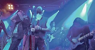 Mal was anderes. &laquo;Tylangir&raquo; in Aktion: Folk Metal mit Texten in Walliserdeutsch ist angesagt.Foto zvg