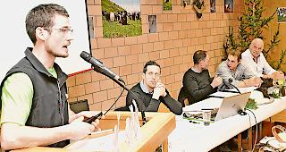 Grosse Herausforderungen. Agrarpolitik, Fleischpreise und der Wolf: Dem OZIV-Vorstand unter Pr&auml;sident Urs Schnydrig steht ein schwieriges Verbandsjahr bevor.Foto mengis media