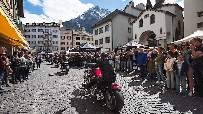 <b>Goudron Bike Days.</b> Anfangs Mai wird es wieder laut in der Simplonstadt.