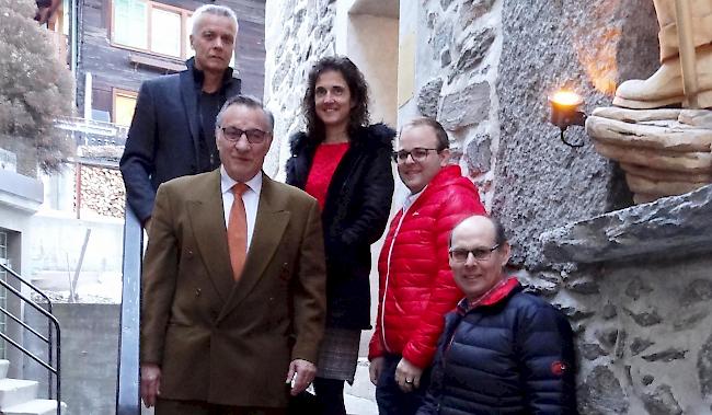 Der Verwaltungsrat und die Geschäftsführung der EVN Energieversorgung Nikolai AG an der Generalversammlung.