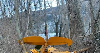 Am Freitagnachmittag st&uuml;rzte in der N&auml;he von Raron ein Kleinflugzeug ab.