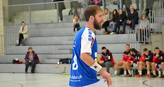 David Biehl erzielte f&uuml;r den KTV Visp im Spiel gegen Dagmersellen sechs Tore.