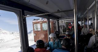 Am Freitagmorgen ist die Gornergratbahn entgleist. Gegen 13.30 Uhr konnte die Bahn den Betrieb wieder ohne Einschr&auml;nkungen weiterf&uuml;hren. (Archivbild)