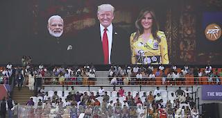 US-Pr&auml;sident Donald Trump beginnt am Montag einen Staatsbesuch in Indien, um dort f&uuml;r ein st&auml;rkeres B&uuml;ndnis der beiden grossen Demokratien zu werben.