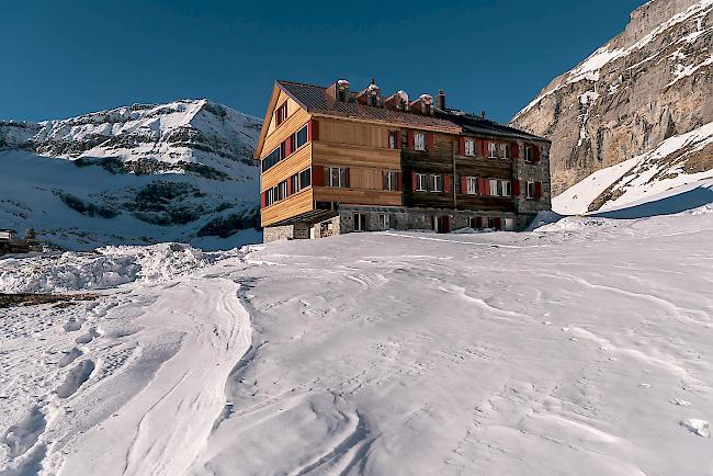 Die Sommersaison bescherte SAC-Hütten im vergangenen Jahr einen Rekord. Die meistbesuchte Hütte war die Lämmerernhütte ob Leukerbad mit 7810 Übernachtungsgästen.