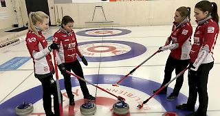 Briar H&uuml;rlimann, Elena Stern, C&eacute;line Koller und Lisa Gisler (v.l.n.r) wollen auch an der WM vorne mitmischen.