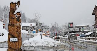 Bellwald-F&uuml;rgangen: Der erneute Wintereinbruch verz&ouml;gert den geplanten Start der ersten Bauetappe.