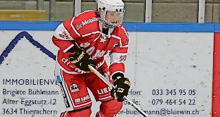 C&eacute;line Abgottspon im Dress von Bomo Thun.