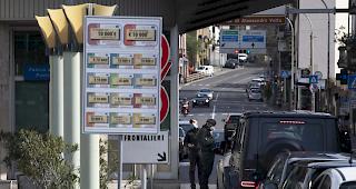 Aufgrund der aktuellen Coronavirus-Entwicklung: Tessin schliesst neun Grenz&uuml;berg&auml;nge zu Italien.