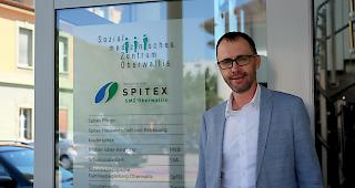 Vorbereitet. SMZO-Gesch&auml;ftsleiter Willy Loretan und sein Team der Spitex Oberwallis.