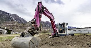 Fortschritte. Die Sanierung der quecksilberverseuchten B&ouml;den im Oberwallis schreiten voran.