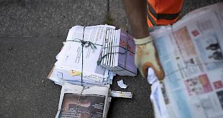Die vorgesehene Papiersammlung vom Samstag in Visp und Eyholz findet nicht statt.